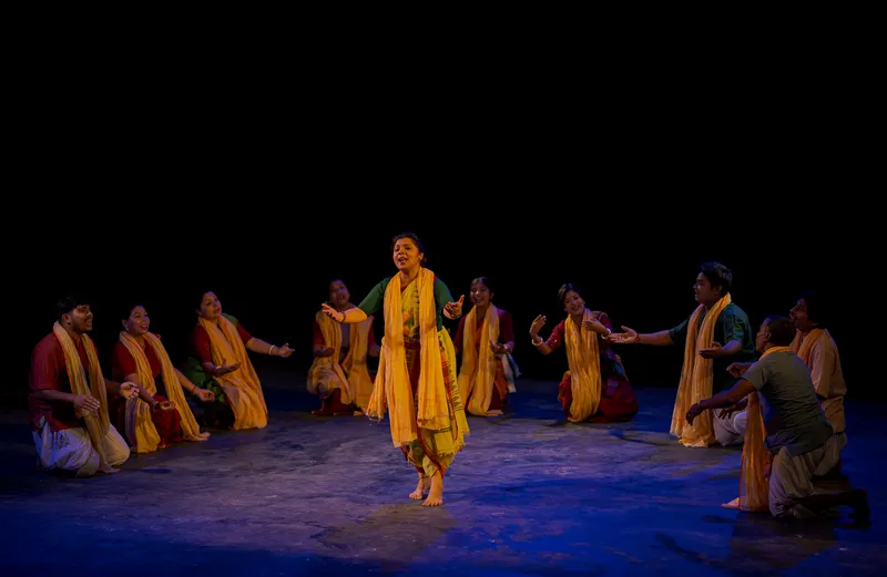Manipuri Theatre's, "Dhojo Mestorir Moron".
